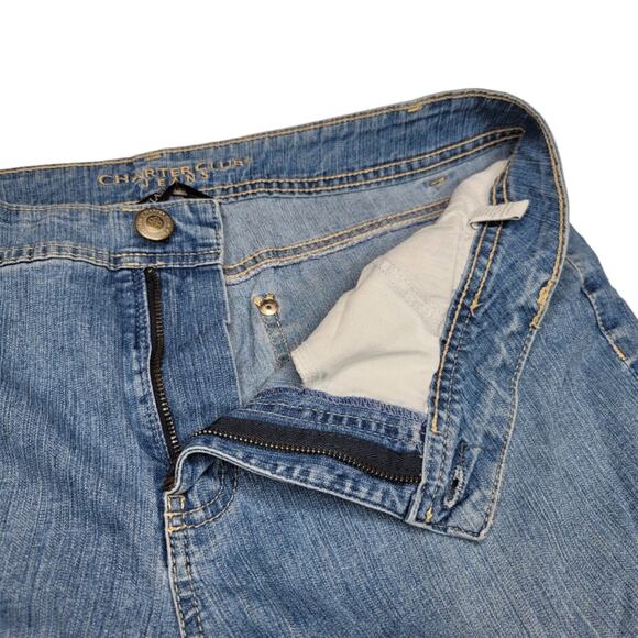 Carter Club Jeans Classic Fit Size 14 Cropped Denim - Picture 3 of 9